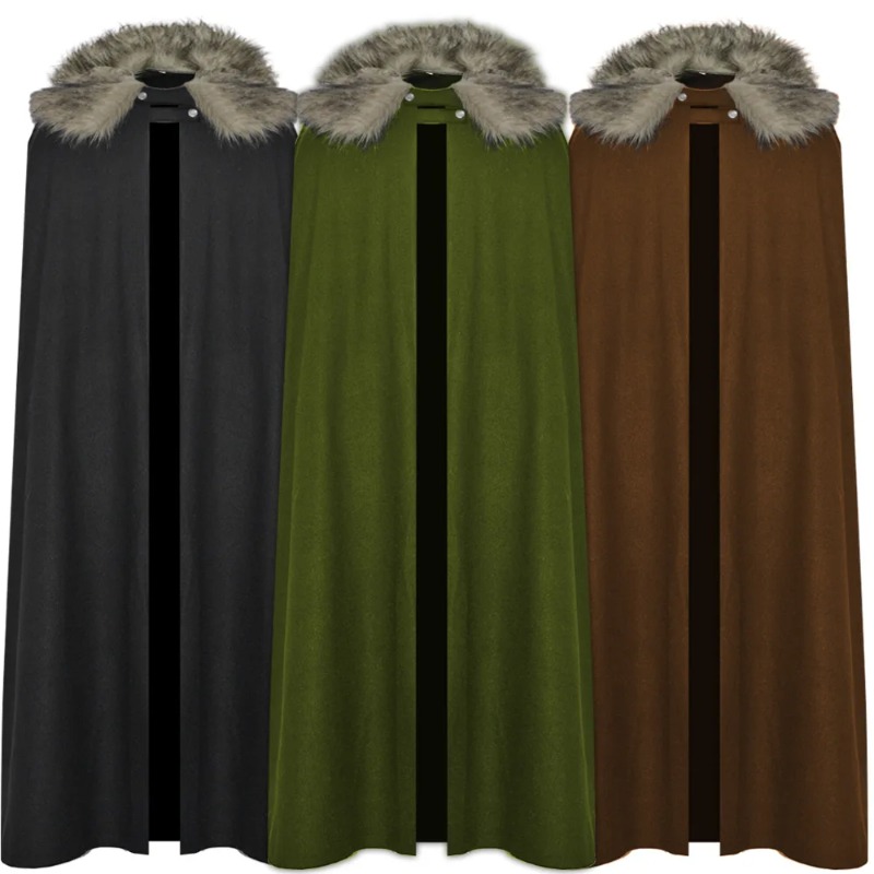 Vintage Fashion Korea - Capa Retro vikinga celta a la