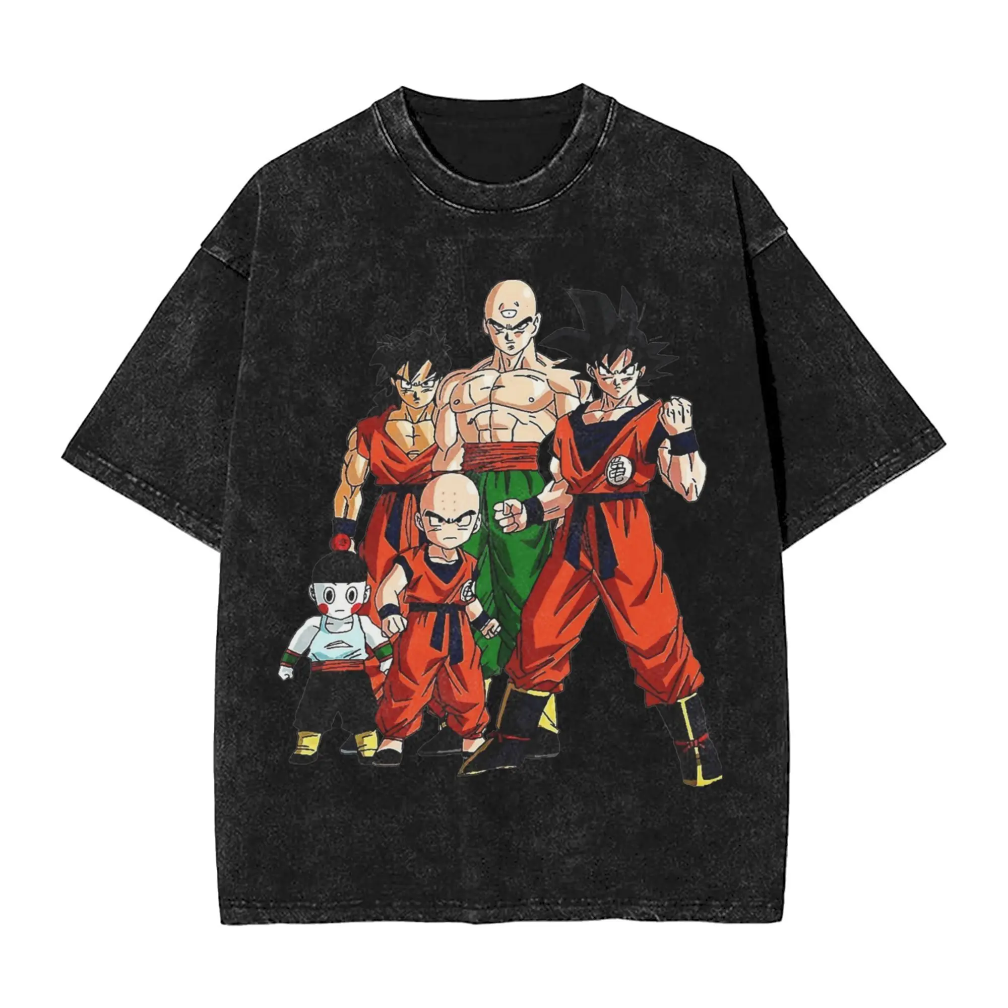 Z Vintage Fashion - Camiseta Vintage con Estampado de Anime