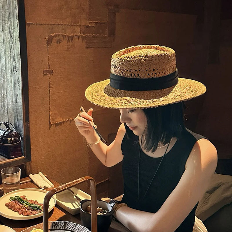 Vintage Fashion Old Money - Sombrero de Mujer Estilo Francés Retro