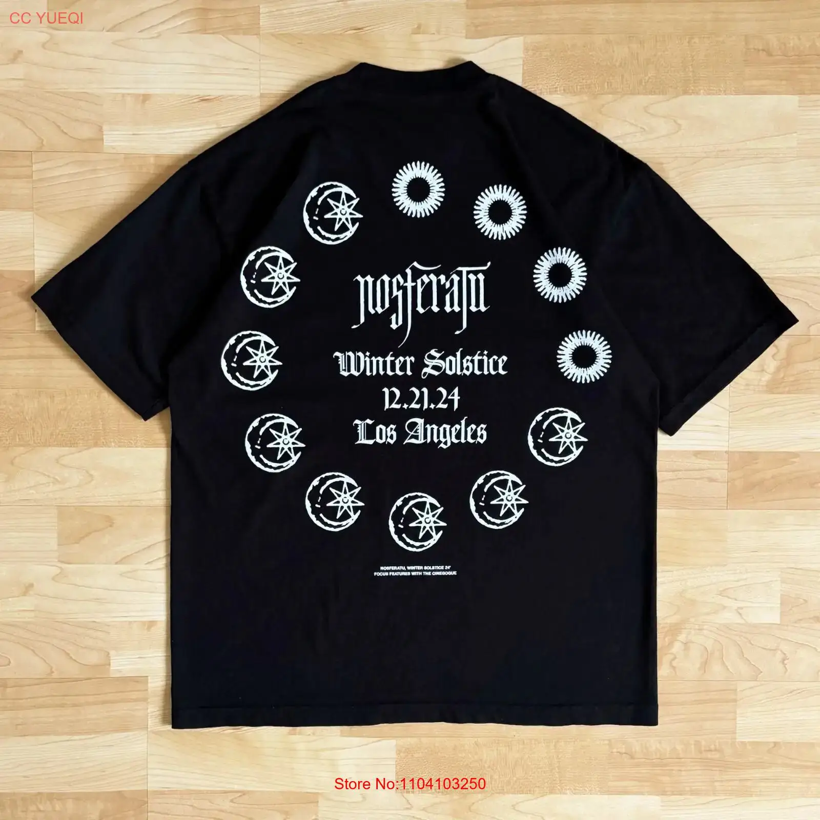 Vintage Fashion La - Camiseta exclusiva de Nosferatu Winter Solstice