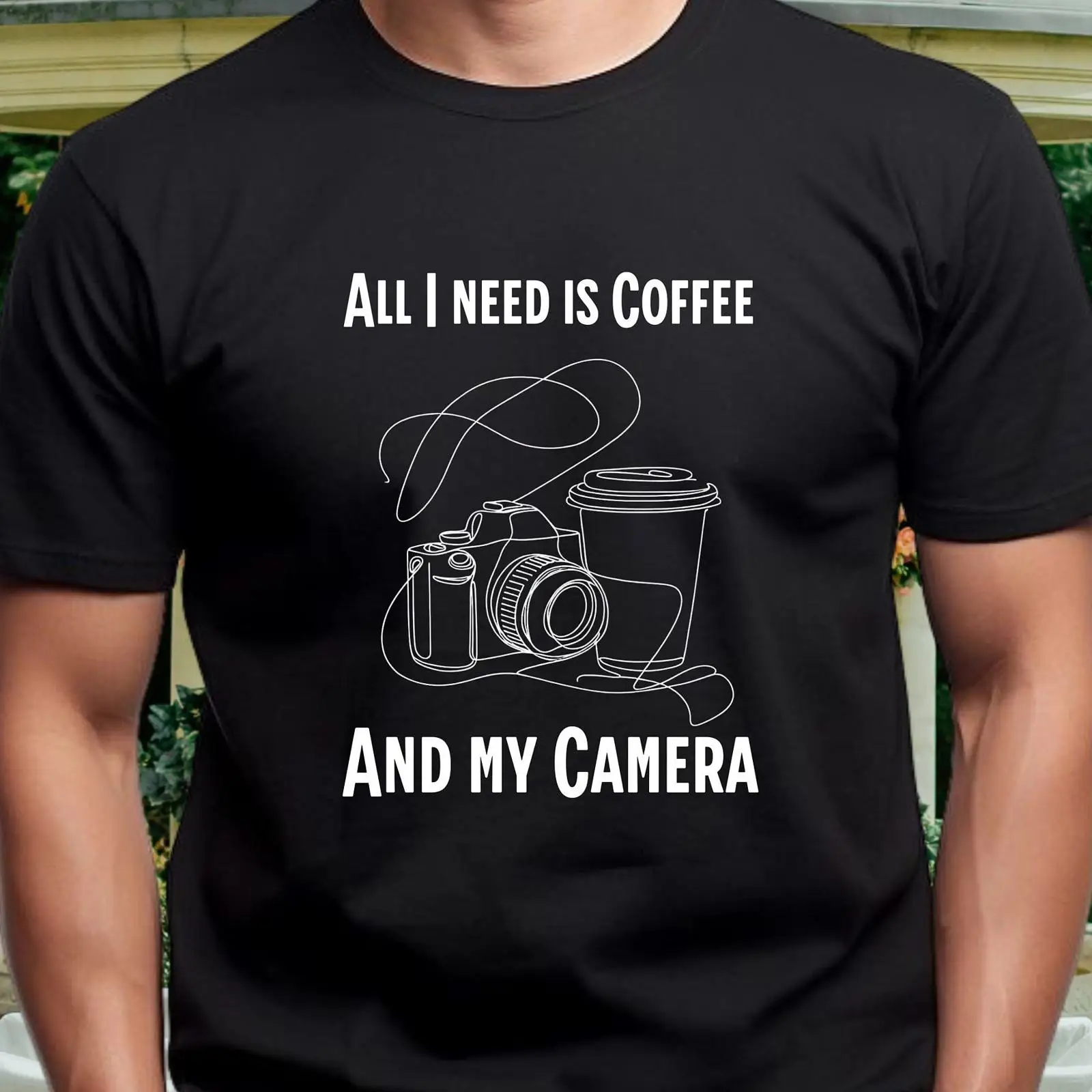 Vintage Fashion Photographers - Camiseta Coffee and Camera para fotógrafo,