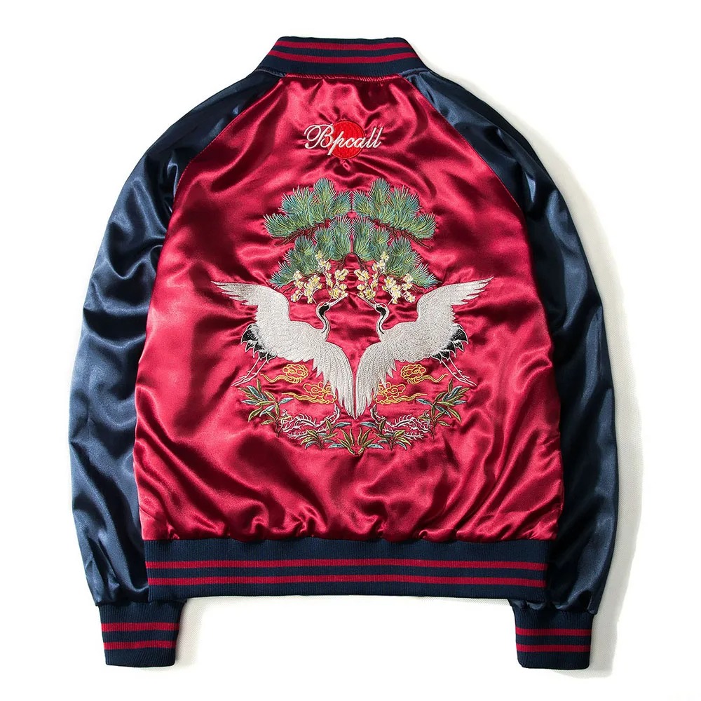 Varsity Jacket Wool - Chaqueta Reversible de béisbol para hombre