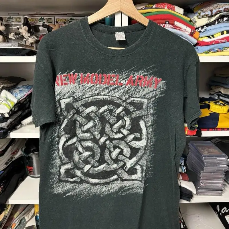 Band Tee Faded 90S - Reimpresión del nuevo modelo Army 90S