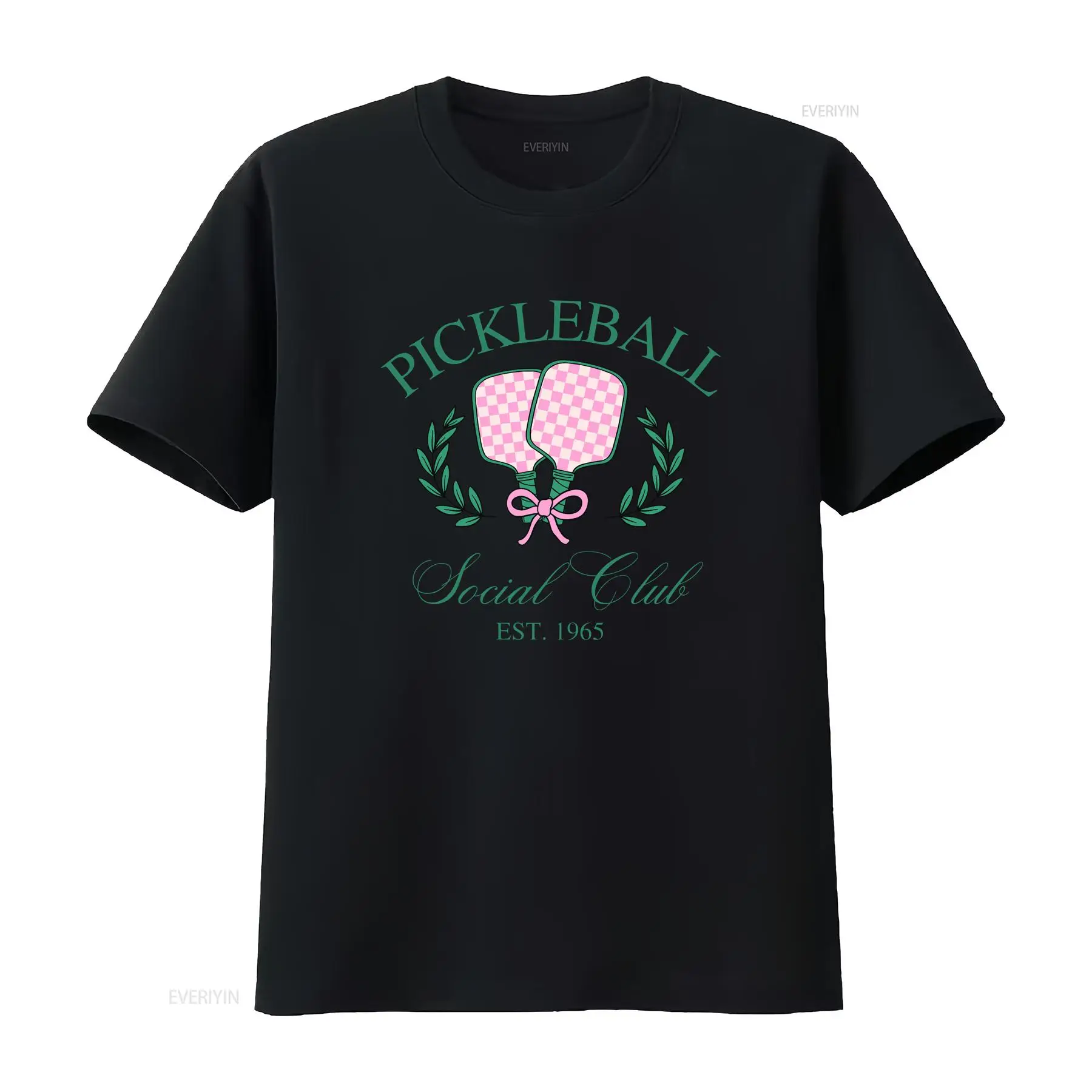 Vintage Fashion Old Money - Camiseta de Pickleball, Club Social de