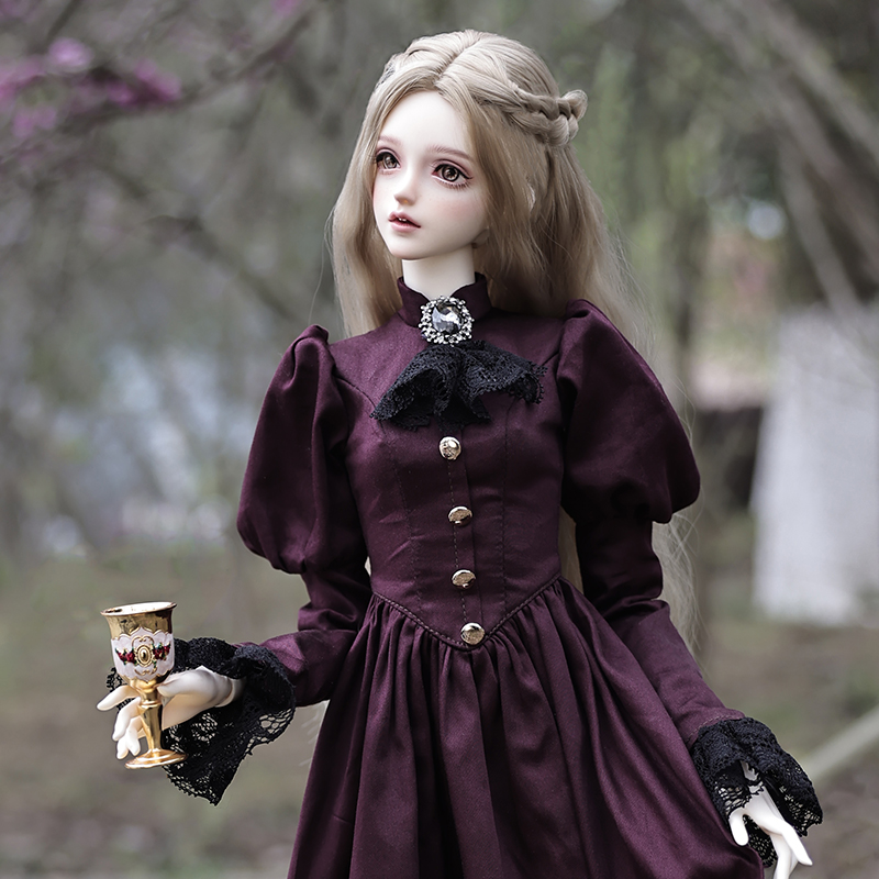 Vintage Fashion Model - Muñeca reina BJD 1/3, hermosa y