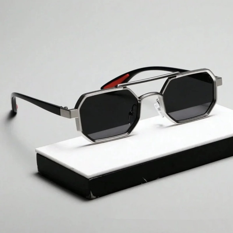 Vintage Fashion Glasses - Gafas de Sol Cuadradas Vintage para
