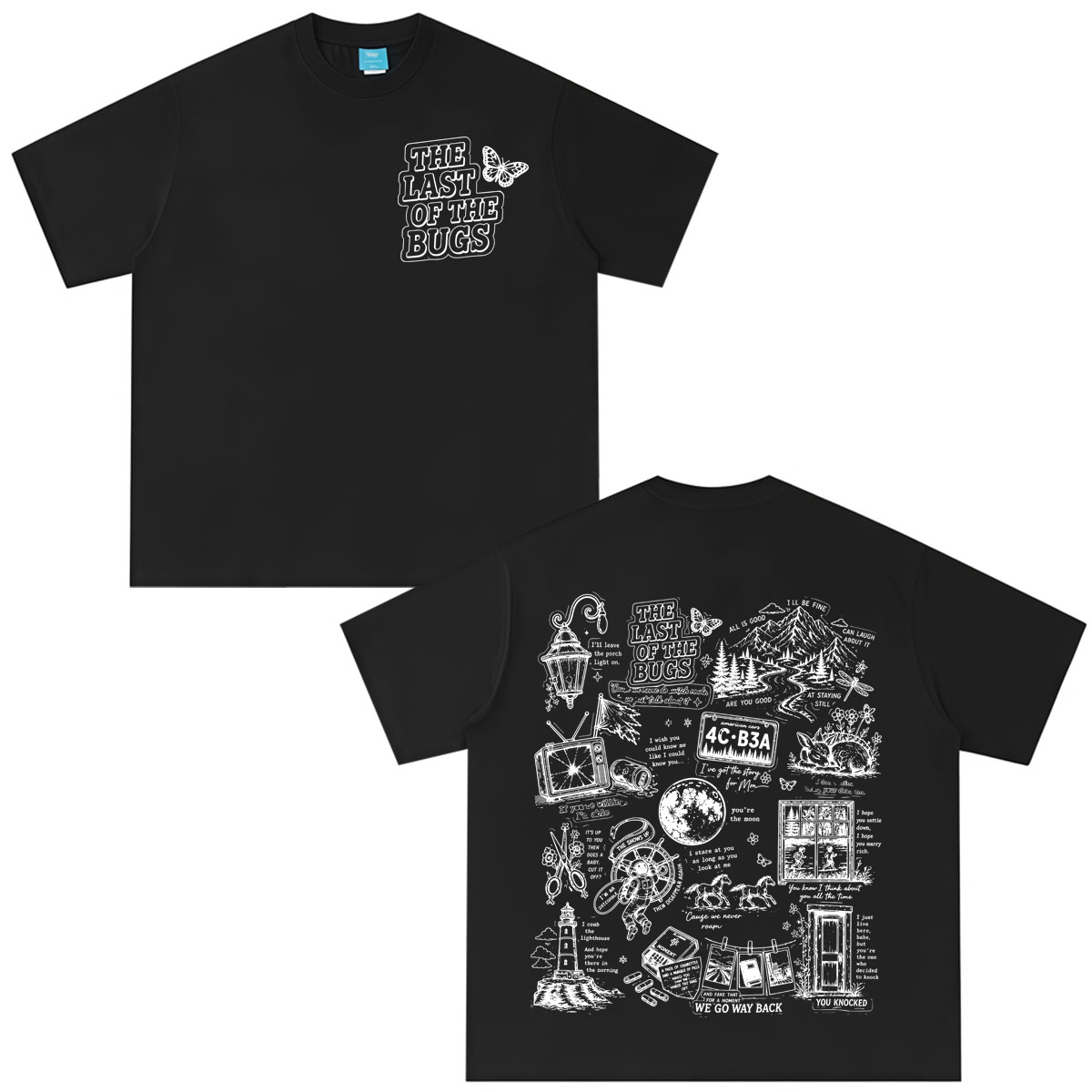 Vintage Fashion Bug - Camiseta gráfica Noah Kahan The Last