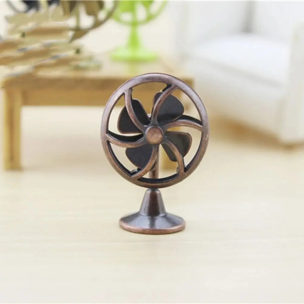 Vintage Fashion Model - Mini Ventilador Eléctrico para Casa de