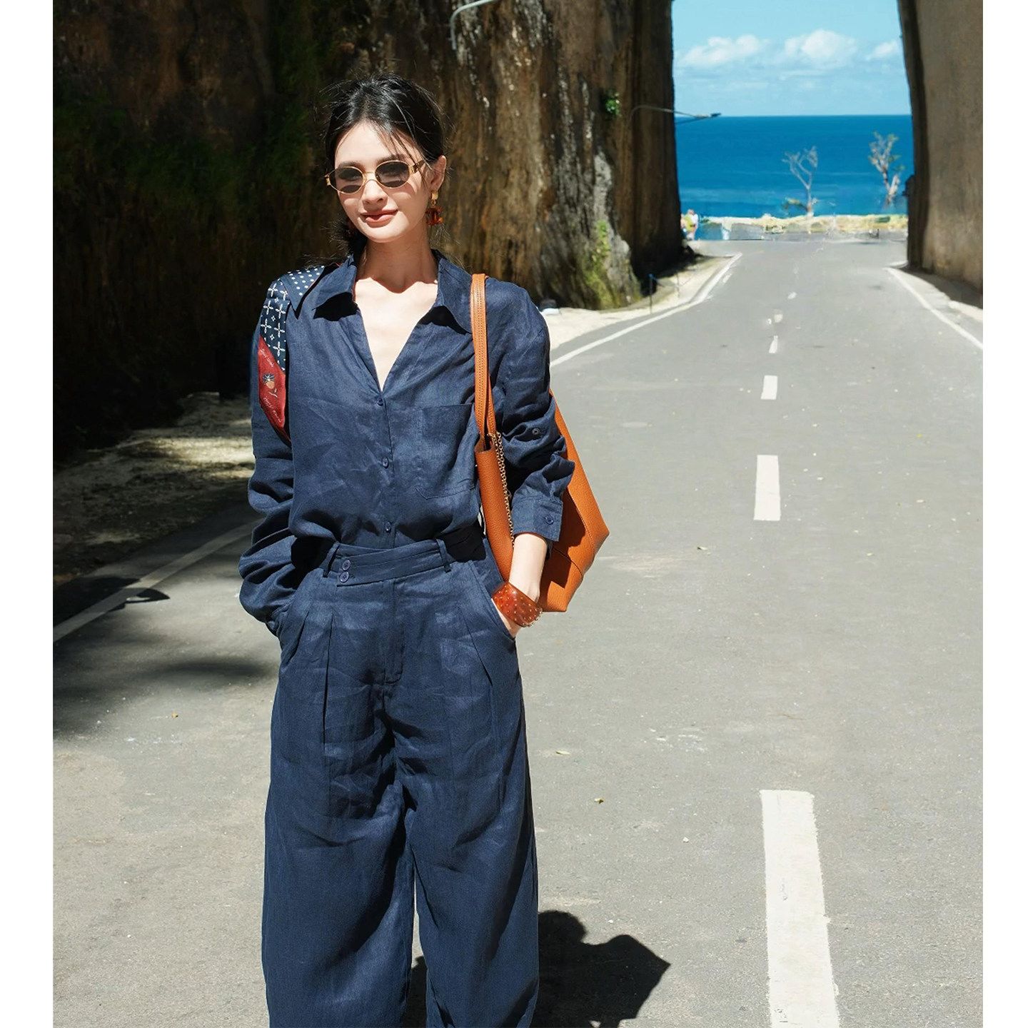 Vintage Fashion Old Money - Conjunto de Camisa Estilo Old Money