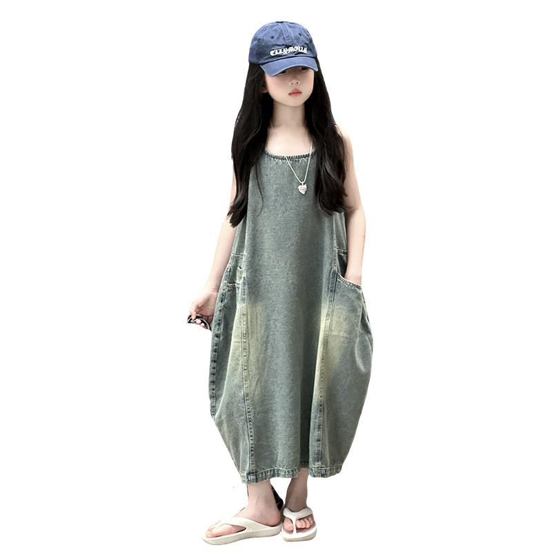 Vintage Fashion Luxury - Vintage azul niños niñas alta calidad