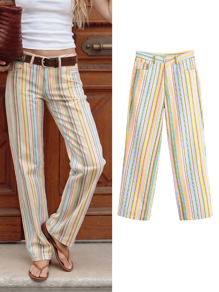 Vintage Fashion Old Money - Pantalones de Mujer HH Vintage Estilo