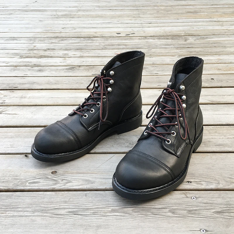 Vintage Fashion Luxury - Nuevos zapatos para hombre, botas Vintage