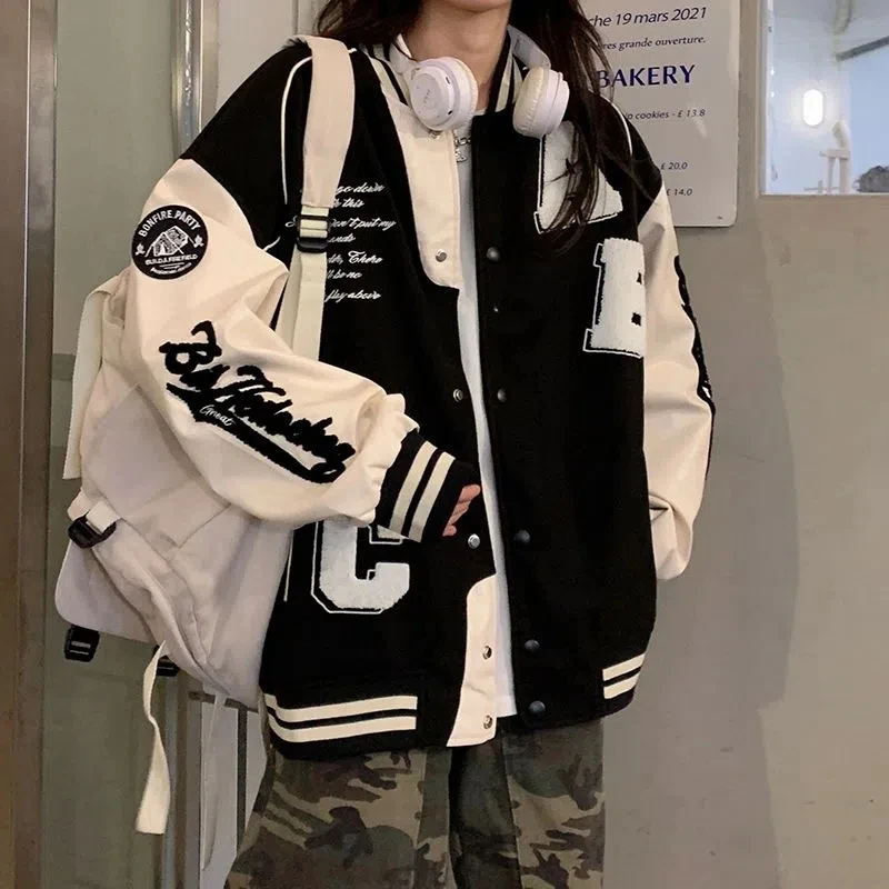 Varsity Jacket Wool - Chaqueta Bomber de lana de cordero