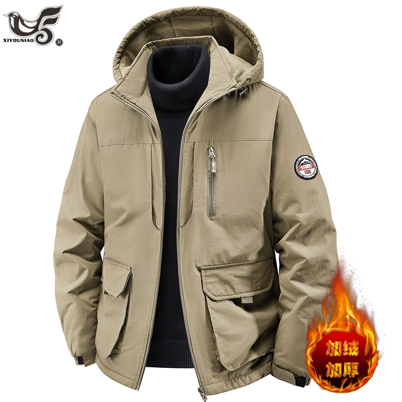 Varsity Jacket Wool - Parkas de talla grande 7XL 8XL