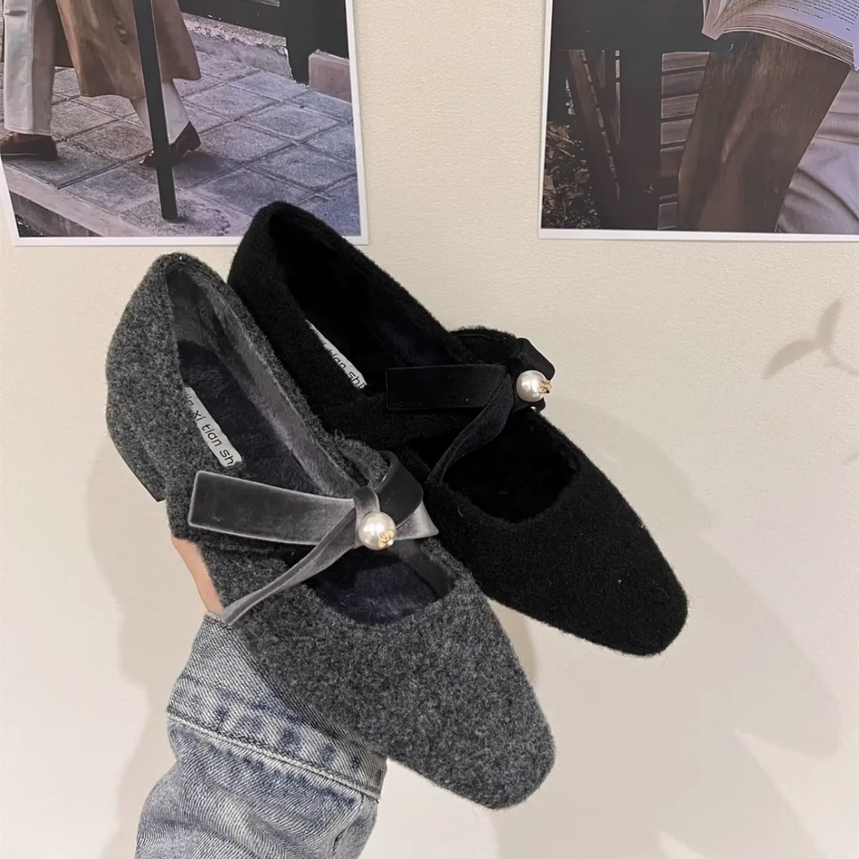 Vintage Fashion Luxury - Zapatos Mary Jane para mujer, zapatos
