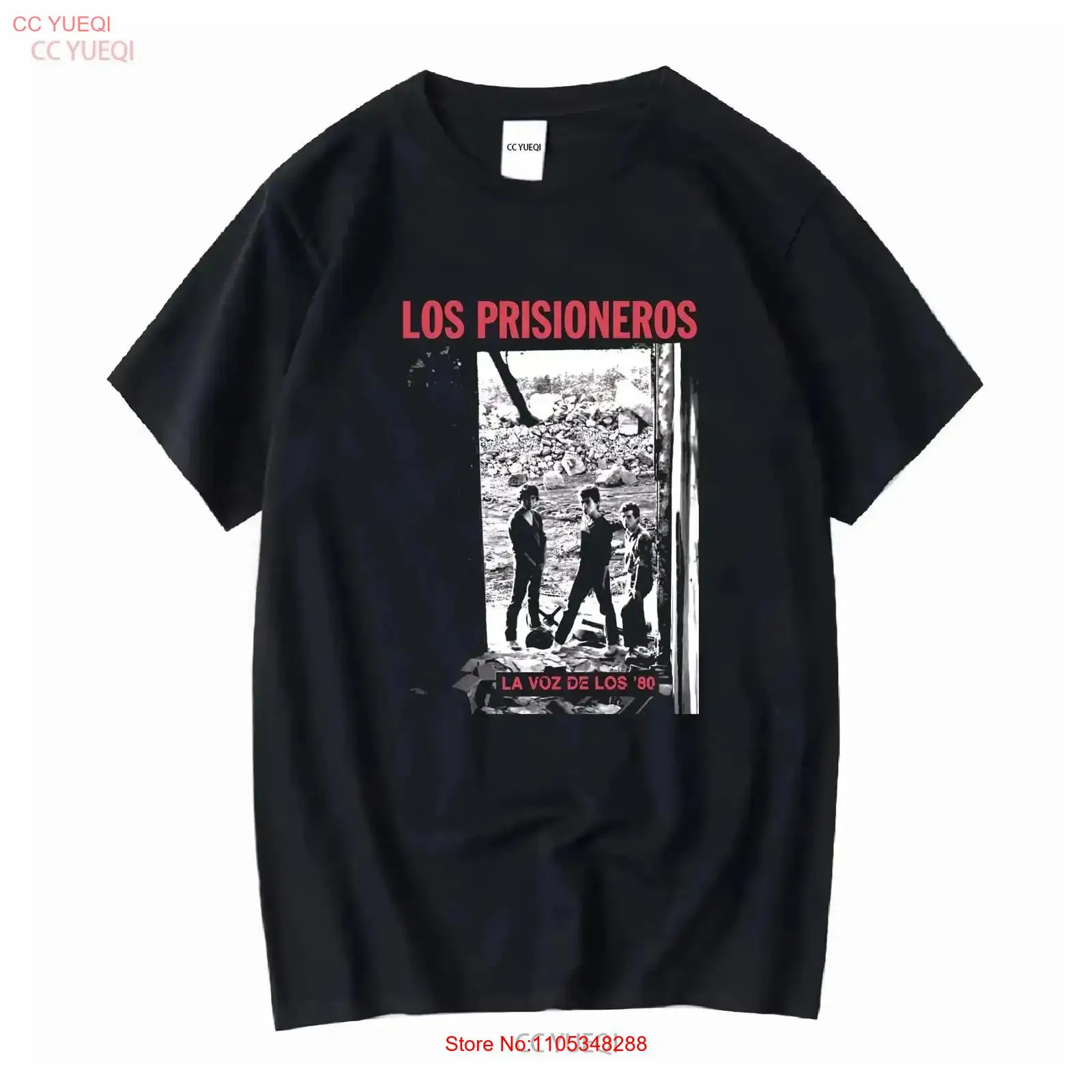 Vintage Fashion La - Camiseta Los Prisioneros LA Voz Se