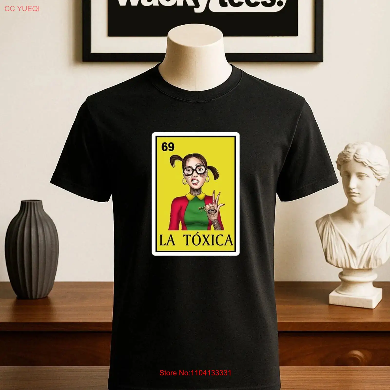 Vintage Fashion La - La Toxica Chilindrina Loteria camiseta de