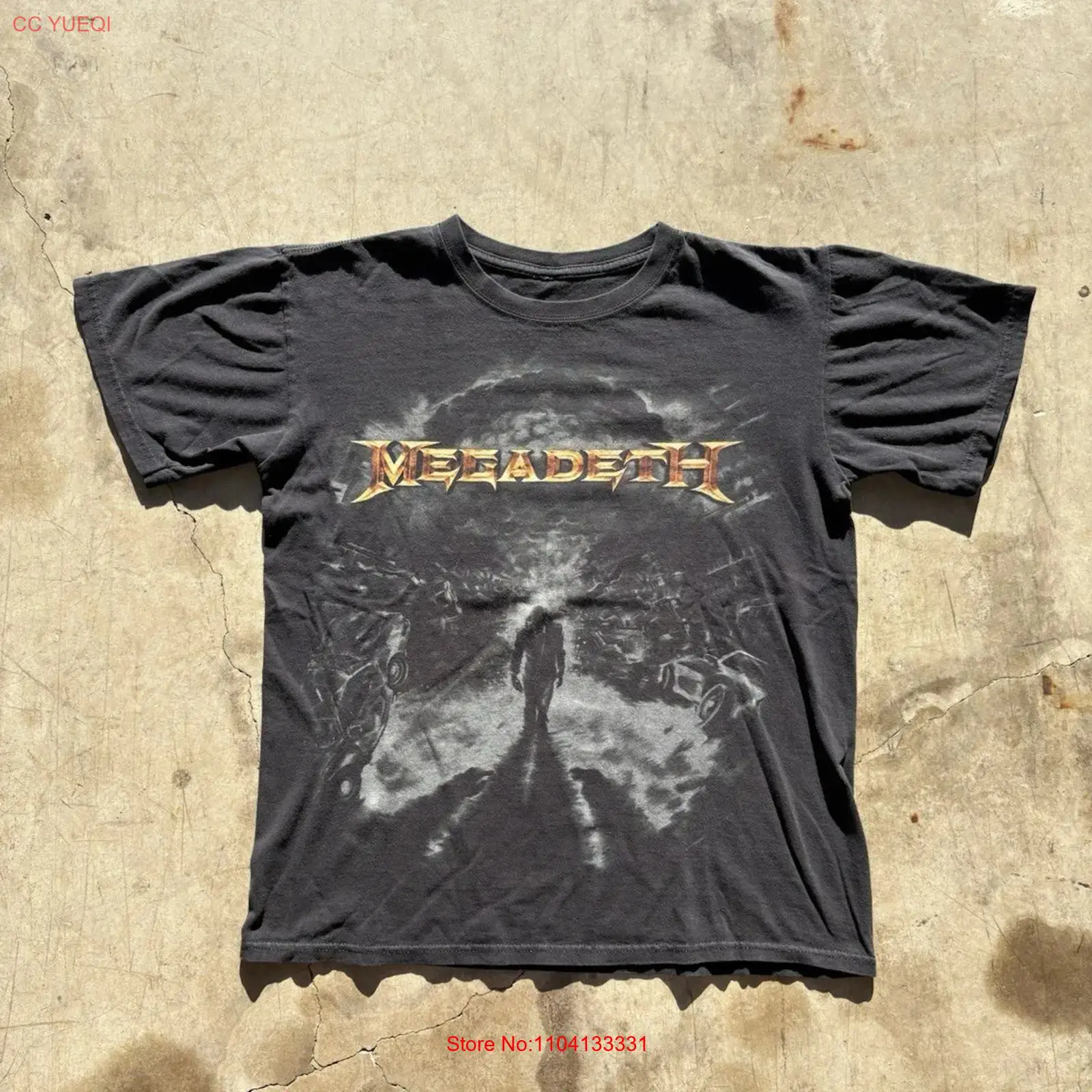 Band Tee Faded 90S - Camiseta vintage de los años 90