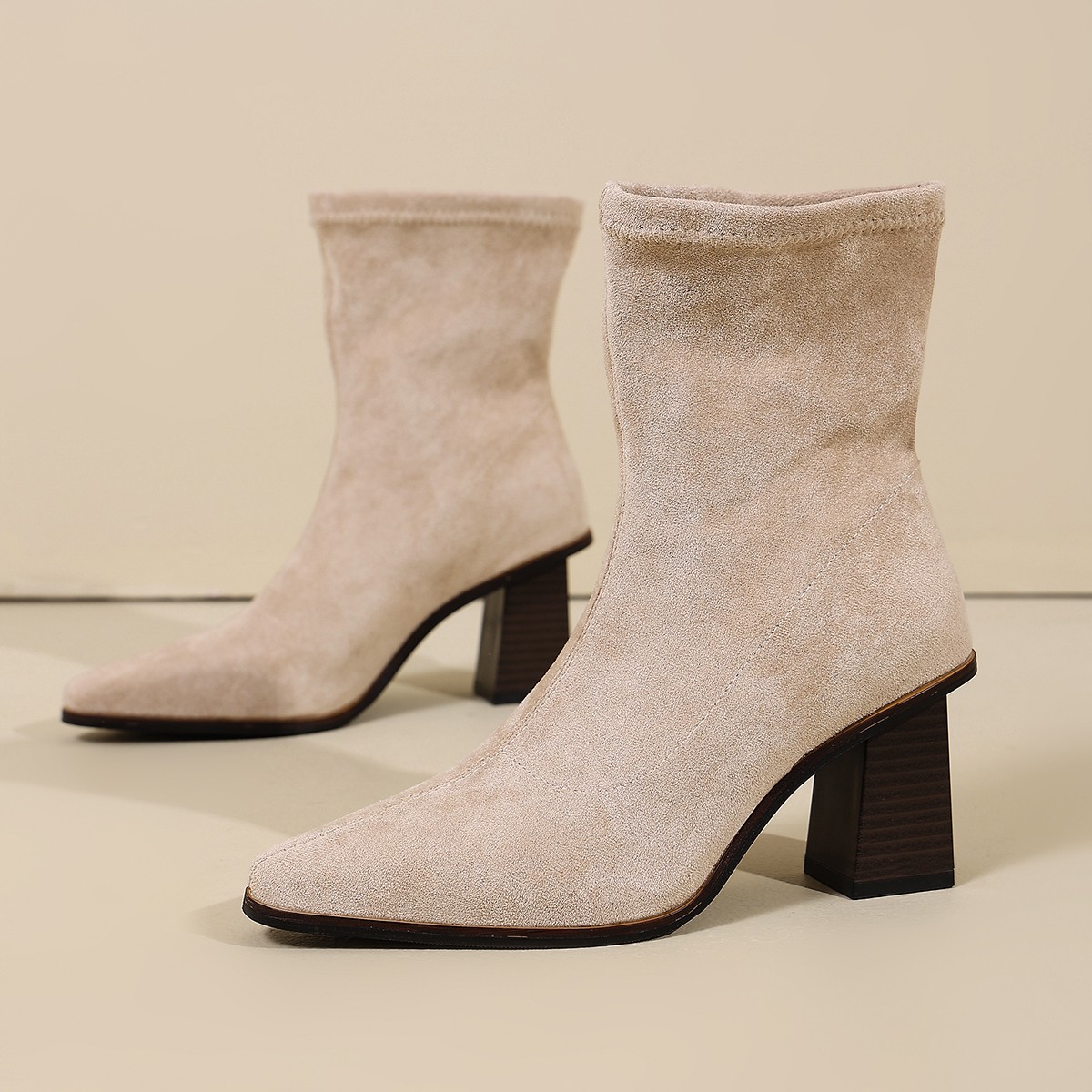 Vintage Fashion Fabrics - Botines Vintage para Mujer 2026, Botas