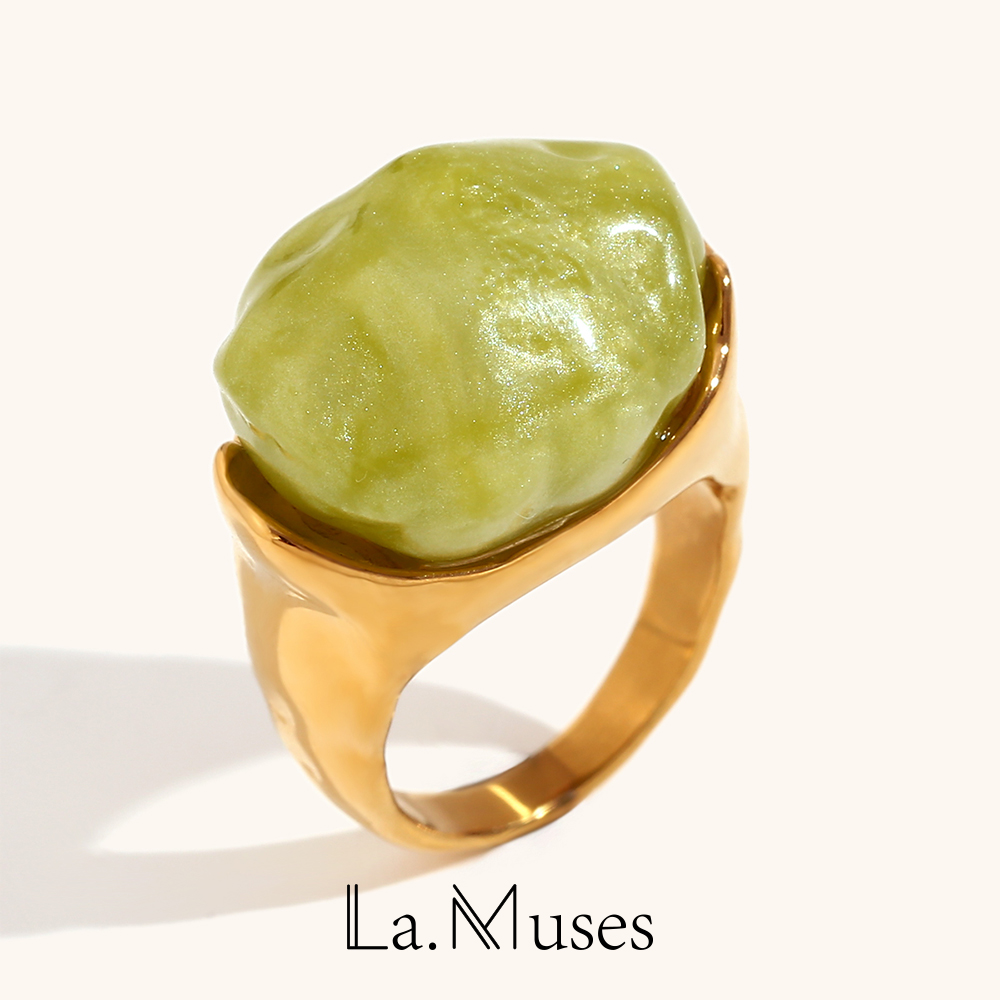 Anillo de dedo acrílico de per - Vintage Fashion La reseña y precio