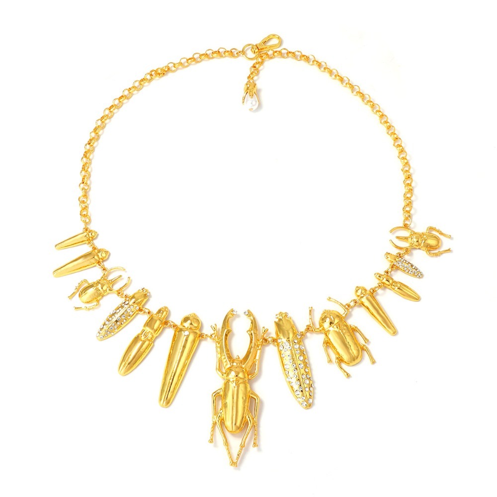 Collar llamativo vintage con d - Vintage Fashion Bug reseña y precio