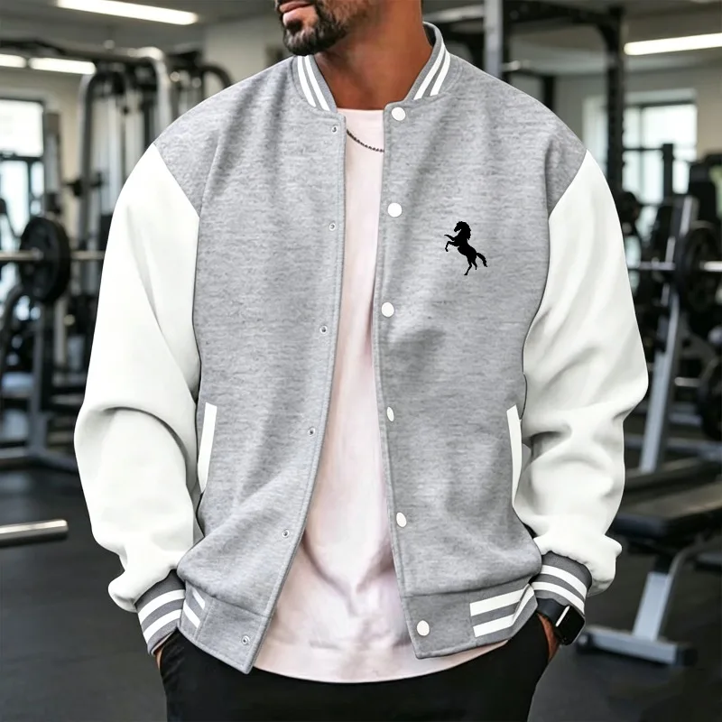 Chaqueta de Béisbol Color Bloc - Varsity Jacket Wool reseña y precio