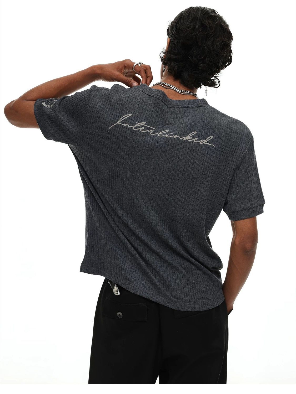 Camiseta Corta Ajustada con Es - Vintage Fashion Tiktok reseña y precio