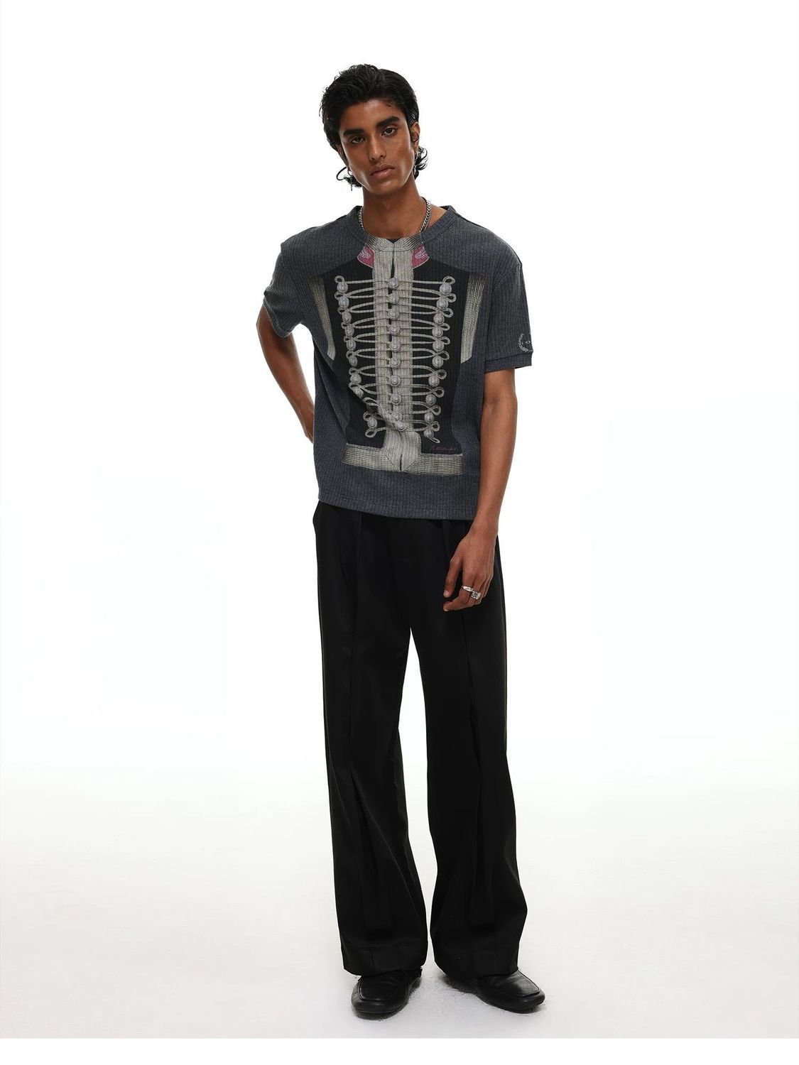 Camiseta Corta Ajustada con Es - Vintage Fashion Tiktok reseña y precio