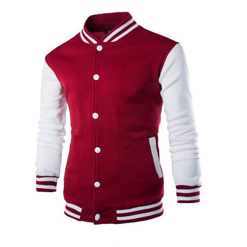 Sudaderas con capucha para hom - Varsity Jacket Wool reseña y precio