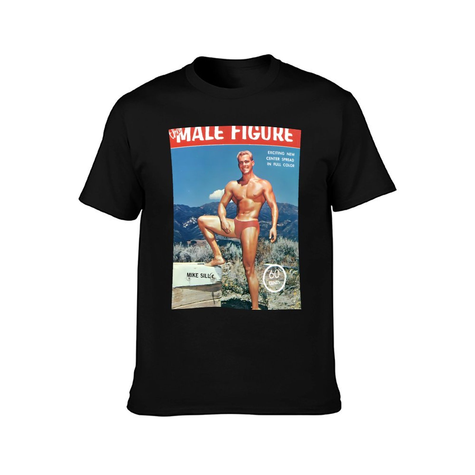 Camiseta con estampado de figu - Vintage Fashion Magazines reseña y precio