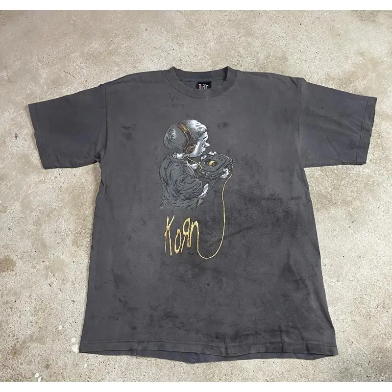 Camiseta vintage KORN Follow T - Band Tee Faded 90S reseña y precio