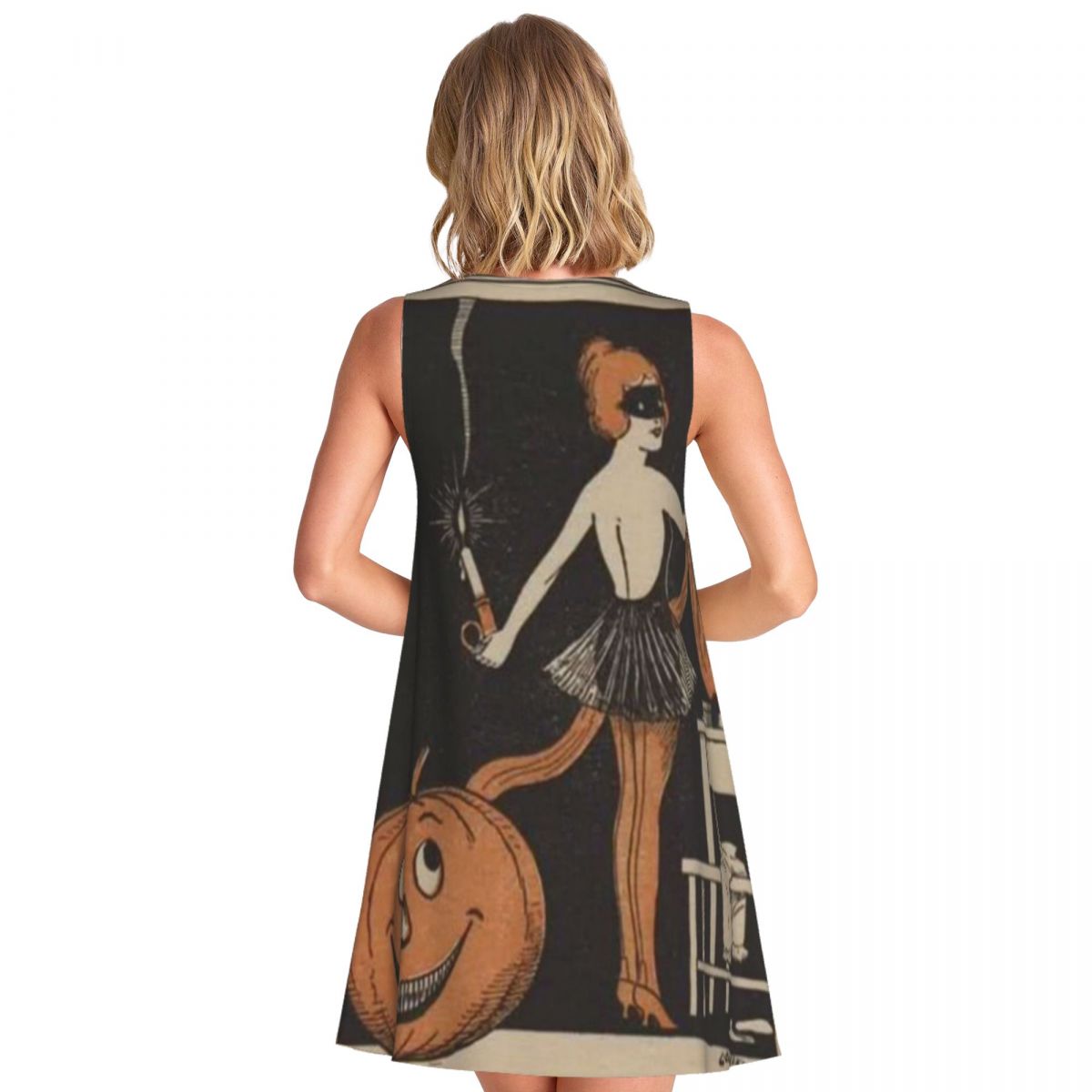 Vestido Vintage sin Mangas par - Vintage Fashion Magazines reseña y precio