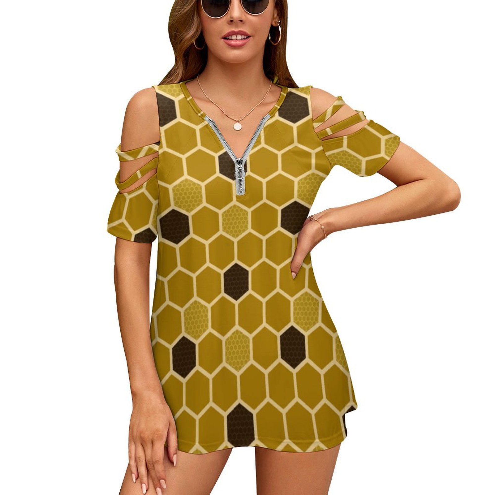 Honeycomb nueva moda Top con c - Vintage Fashion Bug reseña y precio