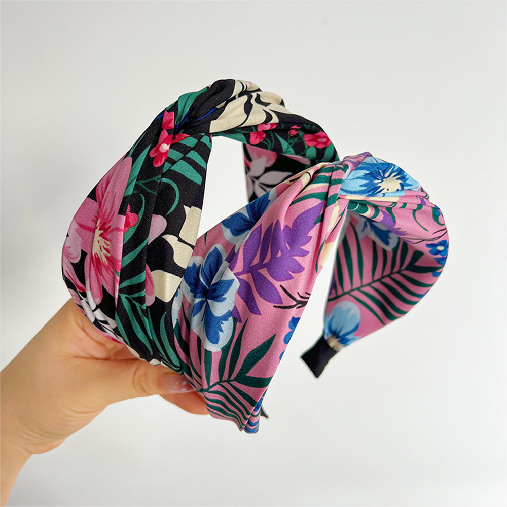 Diademas anchas de tela Bohemi - Vintage Fashion Fabrics reseña y precio