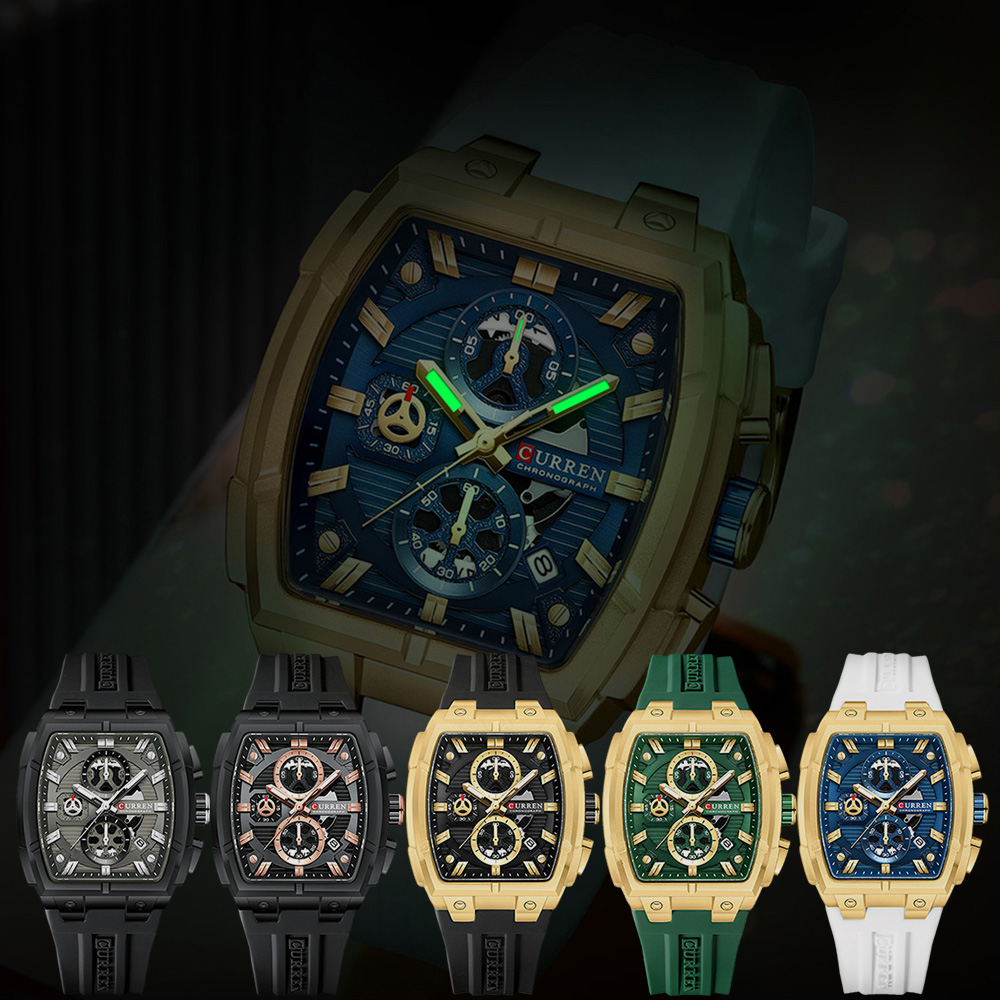 Reloj CURREN de Lujo Vintage p - Vintage Fashion Luxury reseña y precio