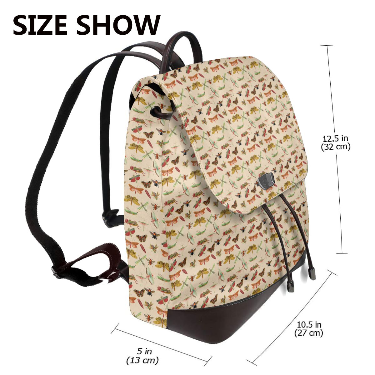 Mochila vintage con ilustracio - Vintage Fashion Bug reseña y precio