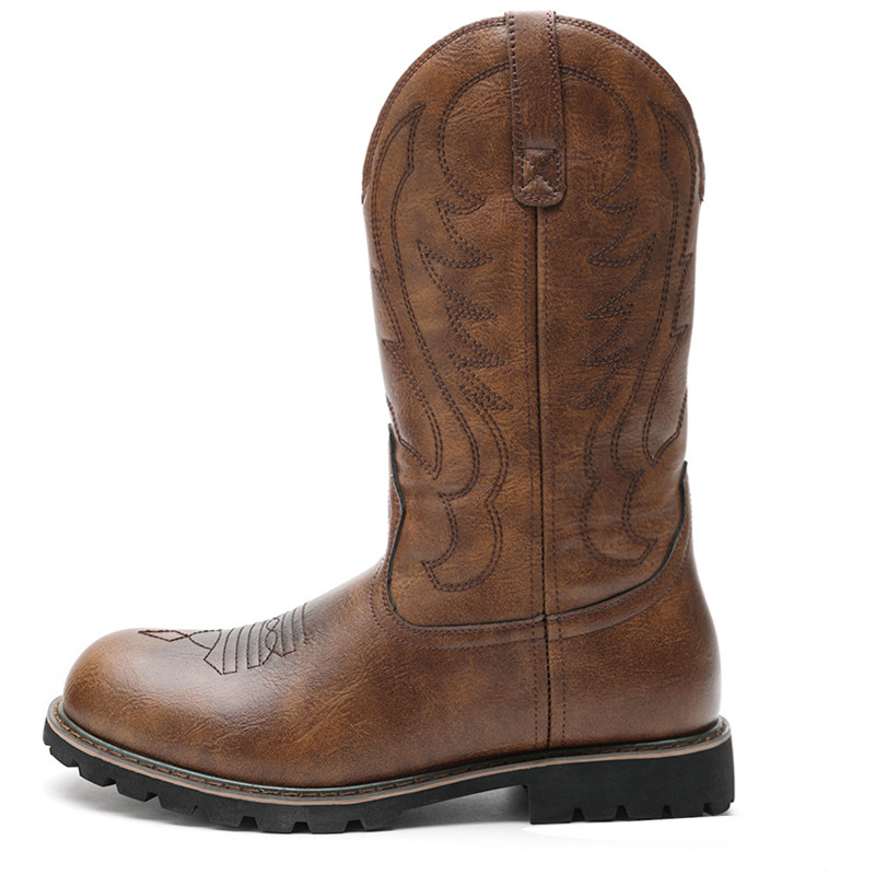 Botas de Hombre Talla Grande 4 - Vintage Fashion Fabrics reseña y precio