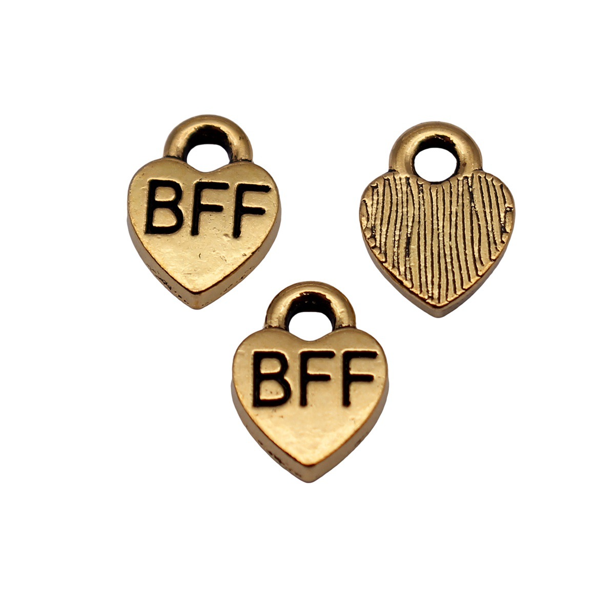 40 Piezas de Dijes de Corazón  - Vintage Fashion Stores reseña y precio