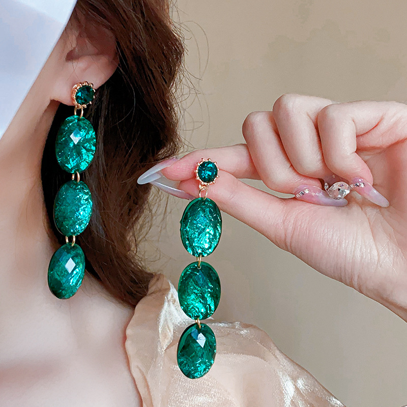 Pendientes colgantes de diaman - Vintage Fashion Luxury reseña y precio