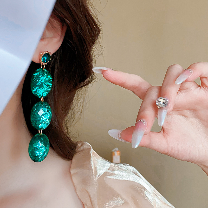 Pendientes colgantes de diaman - Vintage Fashion Luxury reseña y precio