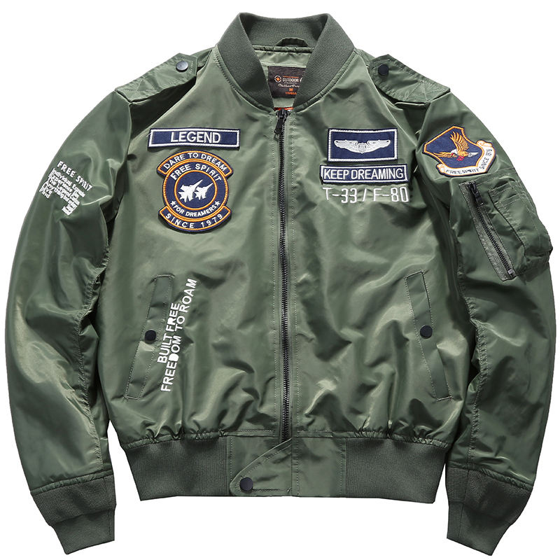 Chaqueta Bomber de vuelo MA-1  - Varsity Jacket Wool reseña y precio