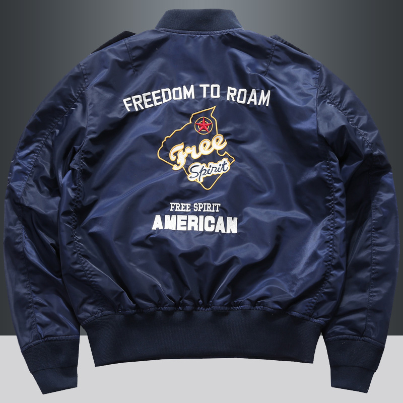 Chaqueta Bomber de vuelo MA-1  - Varsity Jacket Wool reseña y precio