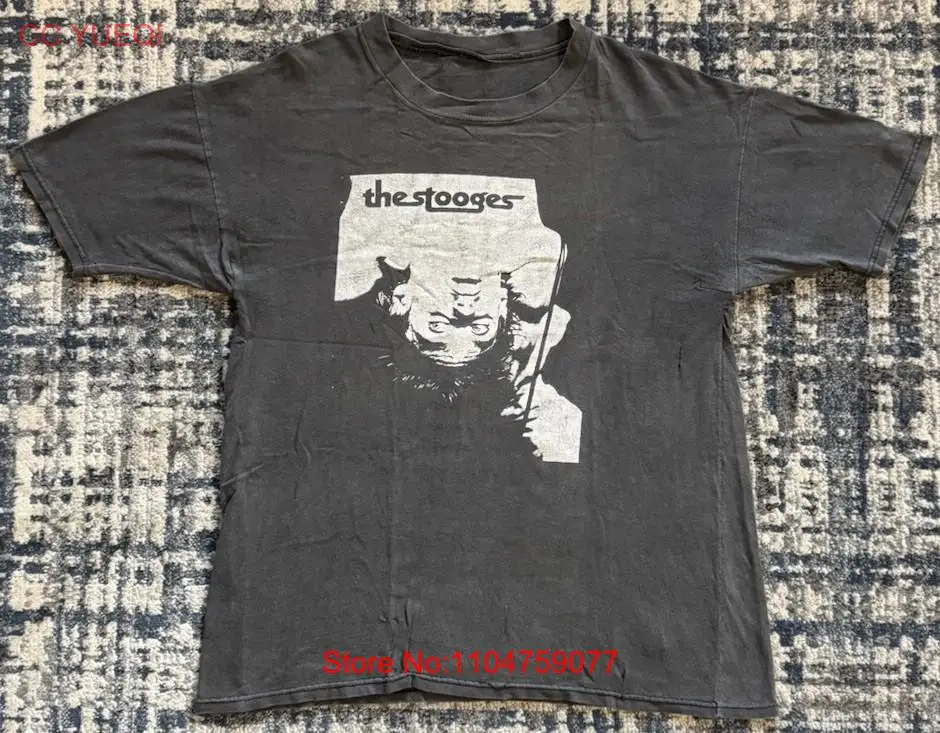 Vintage 90s The Stooges Iggy P - Band Tee Faded 90S reseña y precio