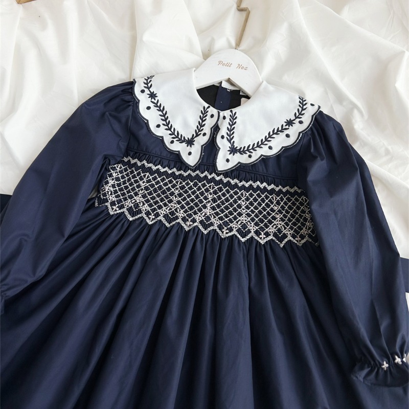 Vestido Vintage Azul Oscuro Bo - Vintage Fashion La reseña y precio
