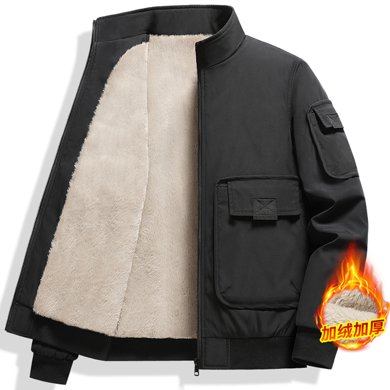Abrigos de forro polar para ho - Varsity Jacket Wool reseña y precio