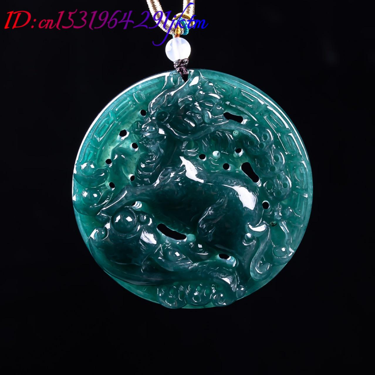 Colgante de Dragón de Jadeíta  - Vintage Fashion Luxury reseña y precio