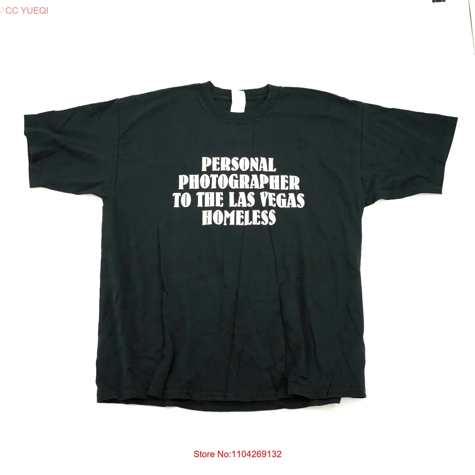 Camiseta negra con estampado d - Vintage Fashion Photographers reseña y precio
