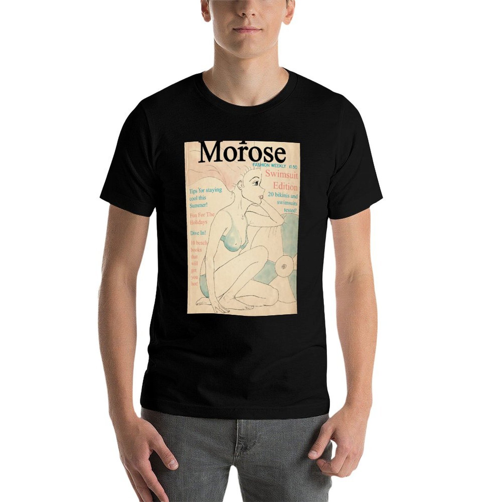 Camiseta con diseño de portada - Vintage Fashion Magazines reseña y precio