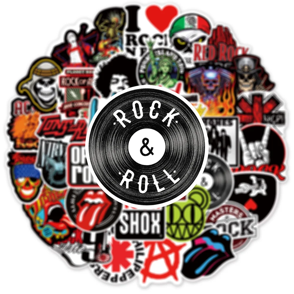 Pegatinas de cantante Rock Rol - Vintage Fashion Magazines reseña y precio