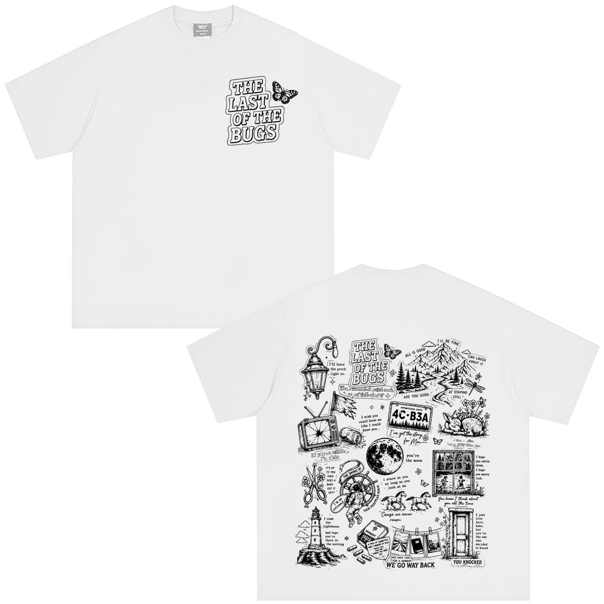 Camiseta gráfica Noah Kahan Th - Vintage Fashion Bug reseña y precio